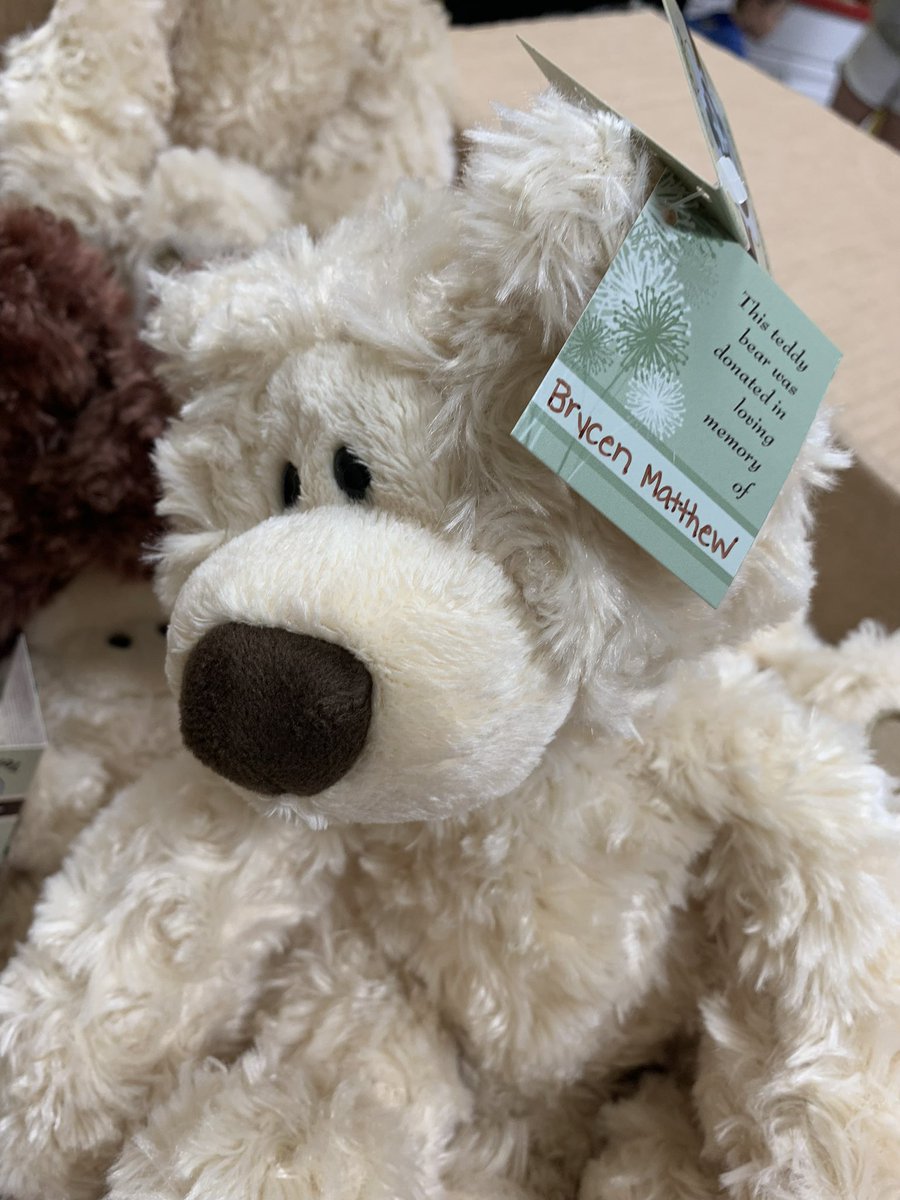 March Service Project: Brycen Bears 🐻

On 2.21.23 our Head Coach lost her baby boy.

Carrying Tender Angels is a local foundation that provides teddy bears to families that suffer the loss of a child.

Our team was able to help tag &amp; pray over 297 bears in memory of Baby Brycen