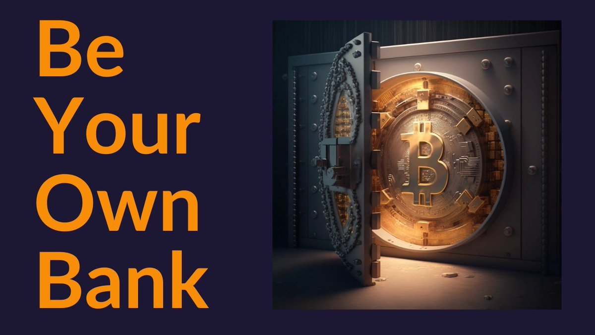 A timely review explaining why #Bitcoin is superior to conventional banks, fiat currencies, staking networks, stable coins, and crypto exchanges; how $BTC helps defend against asset seizures, inflation, fraud, bank failure, and counterparty risk. youtu.be/nDsqTIMSpC8
