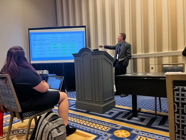 Our members are hard at work presenting research and representing NEACJS at the annual ACJS conference