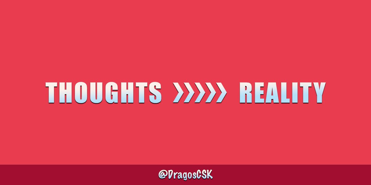 Stop with the negative thoughts right now!

↳ You can reprogram your brain and overwrite deeply rooted limiting beliefs with new, empowering ones

↳ A new belief system is equal to a new reality

What you think ➠ You become ✨