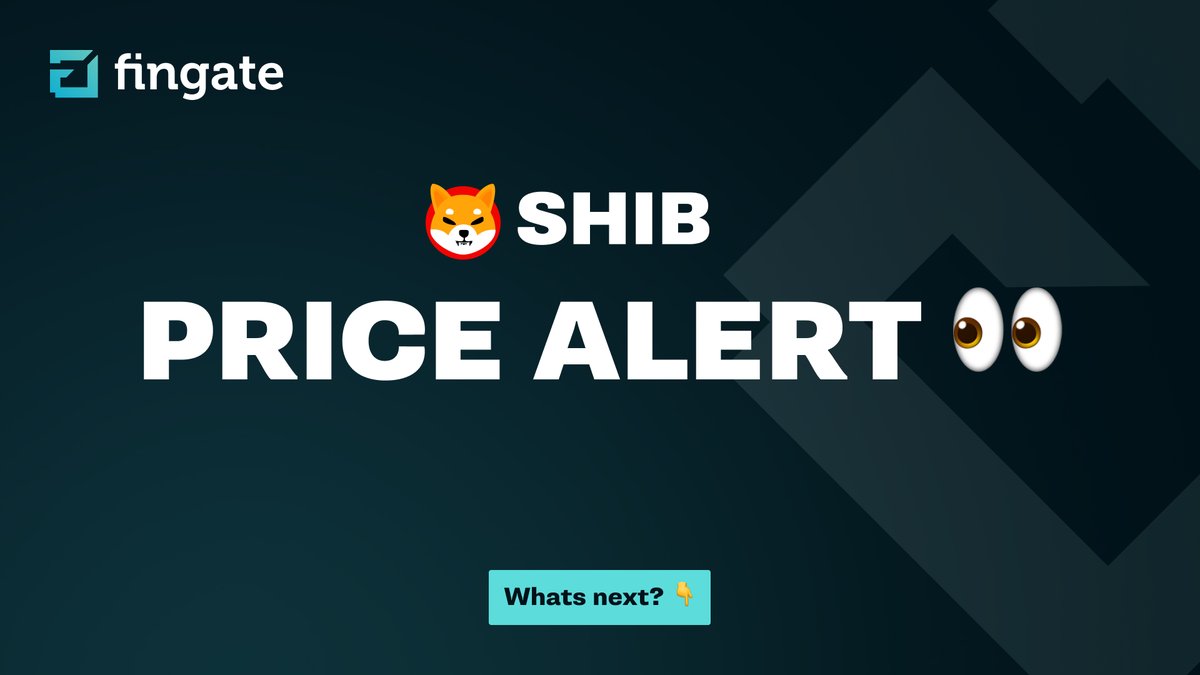 Shiba Inu Price (SHIB)
💲 0.00001044
⬇️ 7.61%

#crypto #cryptoprice

Like + Retweet