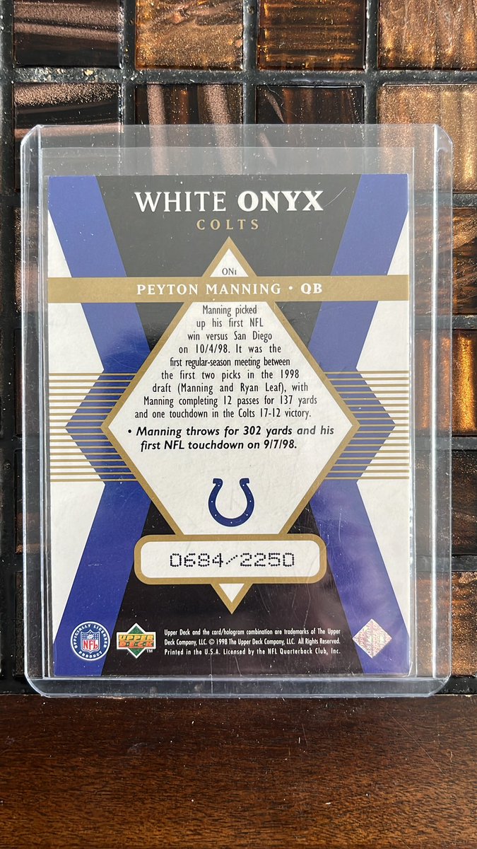 Nx3sportscards's tweet photo. $50
Peyton ROOKIE #’d /2250, such a dope card
Offer Up & Add to Stack
Shipping details in bio
@sports_sell @Hobby_Connect @CardboardEchoes @hivecards @hiveretweets
RT & Tags Greatly Appreciated!
#thehobby #whodoyoucollect #hivebst #Nx3StackSale https://t.co/gAhQ3la5yh