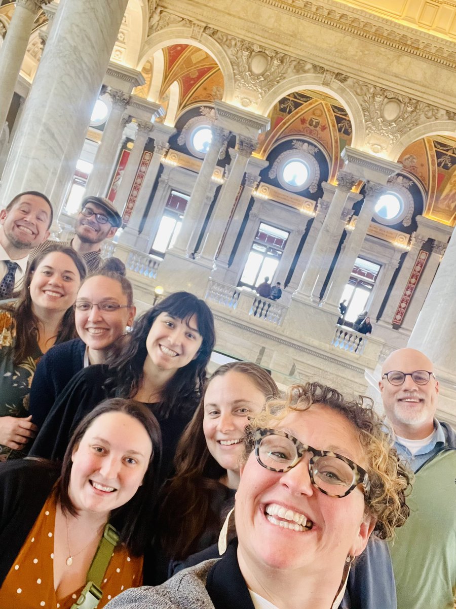 racheldhumph's tweet photo. When you really love #civiced, #civicengagement, have loved #deTocqueville for decades, and learn that the @librarycongress has a #joininexhibit about #voluntaryassociations you arrange a @BRInstitute to field trip to absolutely nerd out! It’s excellent! Thanks @FedSoc! https://t.co/rRubg8Xc1N