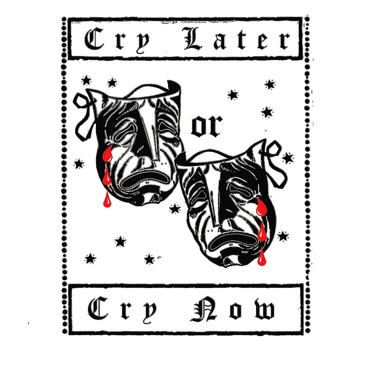 We could dance our tears away