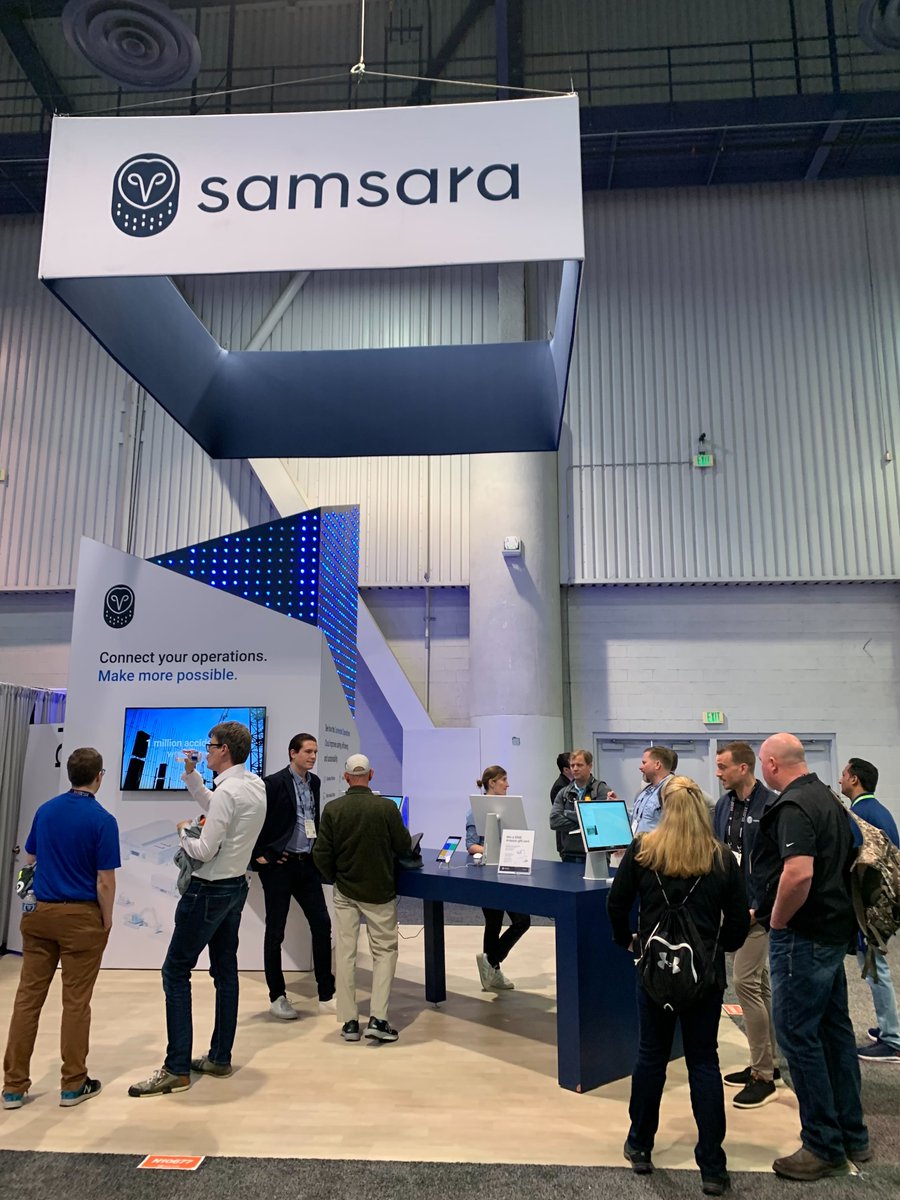Samsara's tweet image. We’re here at @conexpoconagg! 👋 Stop by Booth N10677 in the North Hall to talk to one of our experts and learn more about Samsara technology in the #construction industry! #CONEXPOCONAGG