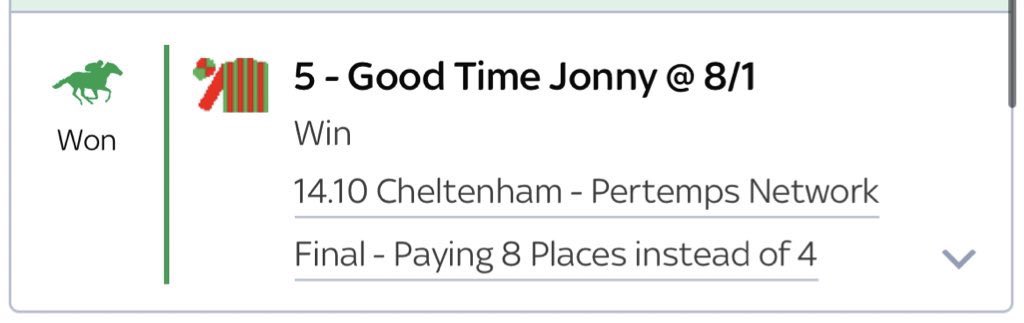 HorseyTippy's tweet photo. @RoadCheltenham Weeeeee love it when the faves crumble #CheltenhamFestival https://t.co/vPX7h2kKmv