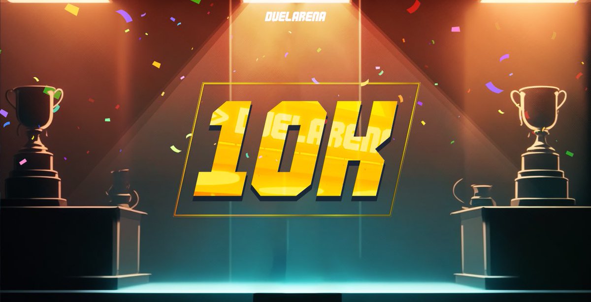 Duel Arena (@duelarenasol) on Twitter photo We passed 10k in discord and on twitter. Pretty cool as we have been open only a month.
To celebrate, we are giving away 3 OG spots for our upcoming #NFT mint on #Solana π₯³
To participate:
- Like & RT
- Follow <a href="/duelarenasol/">Duel Arena</a>
Winners will be drawn in 24h π«‘ We passed 10k in discord and on twitter. Pretty cool as we have been open only a month.
To celebrate, we are giving away 3 OG spots for our upcoming #NFT mint on #Solana π₯³
To participate:
- Like & RT
- Follow <a href="/duelarenasol/">Duel Arena</a>
Winners will be drawn in 24h π«‘
