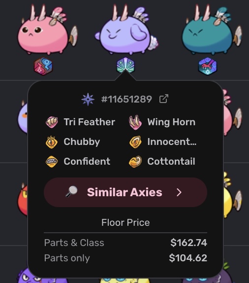 axies.io · Axie Infinity Tracker tweet media