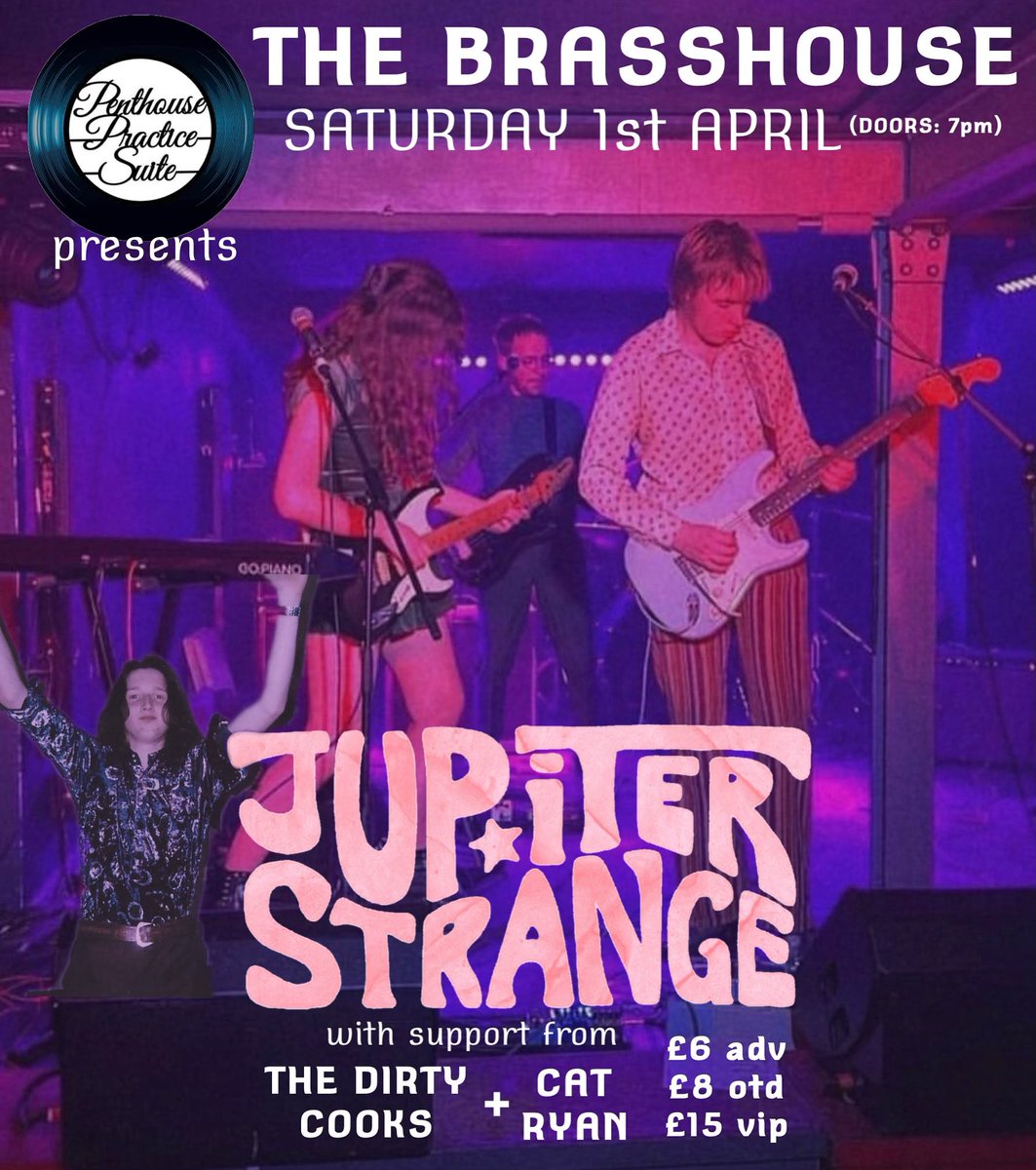 In April we return, and it’s obviously time for a Dunfermline mad one. Alfie’s got his best jokes prepared. Particularly delighted to have The Dirty Cooks &amp; <a href="/catryanband/">Cat Ryan</a> with us !! 

See yous there 🧞‍♀️ eventbrite.com/e/jupiter-stra…