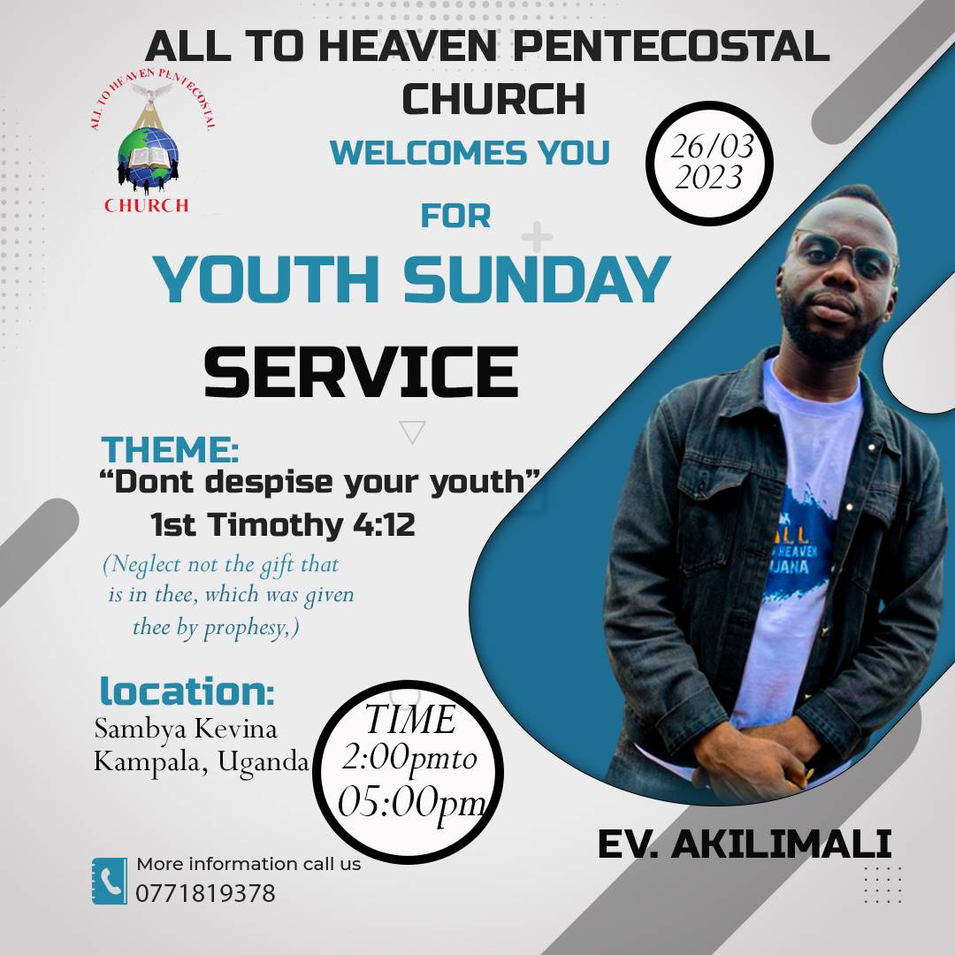 AkilimaliBuron3's tweet photo. Youthfulness is not a limitation to be used by God.. let no one despise you because you are young.
#soulwinning https://t.co/WFbZEw8w0Z