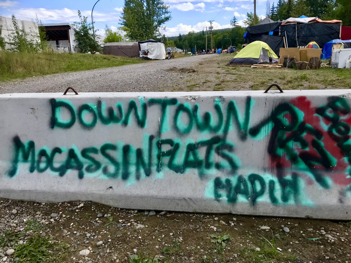 I am deeply concerned to hear about the city of Prince George’s dangerous plan to create a centralized, police-monitored homeless encampment at #MoccasinFlats. The proposed plan will violate Indigenous rights and the human rights of people experiencing homelessness. – MJ