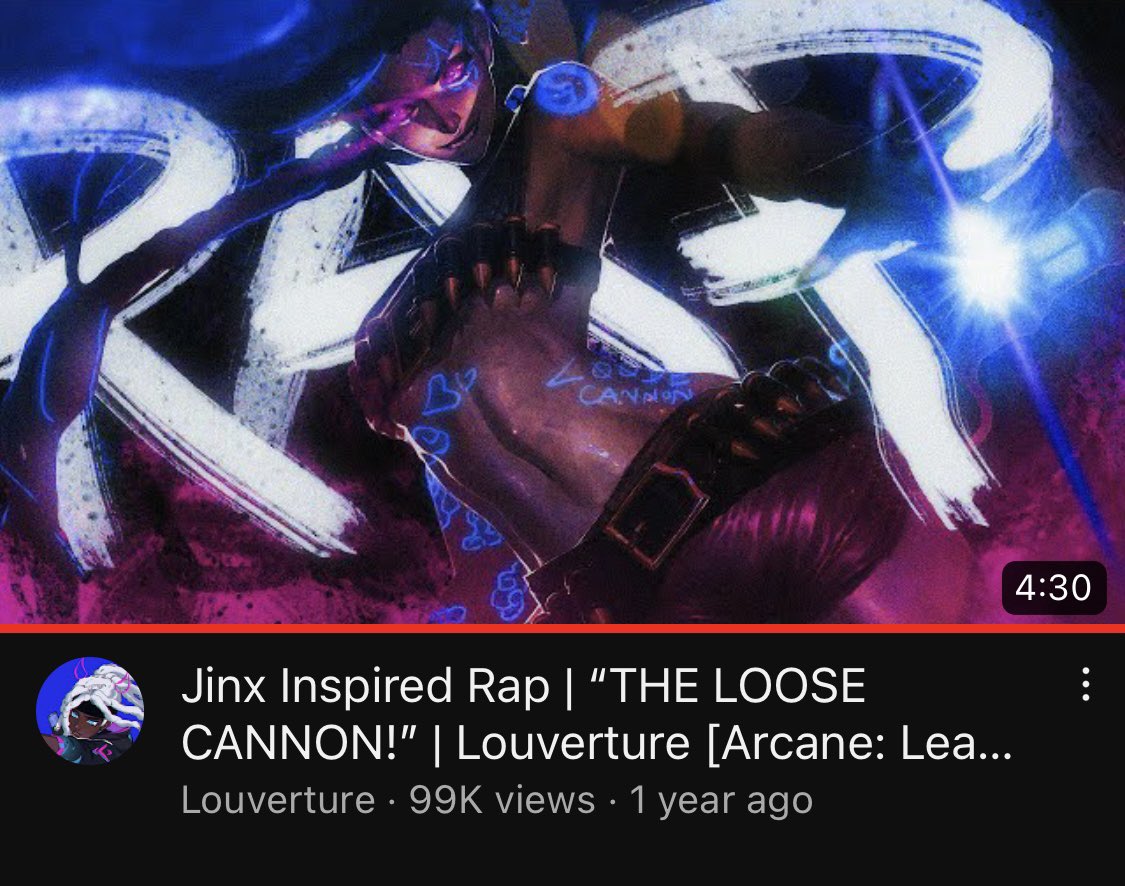 King_Louverture's tweet photo. “THE LOOSE CANNON” is 1k away from hitting 100k!!! super close! https://t.co/E3zCvpTvmN
