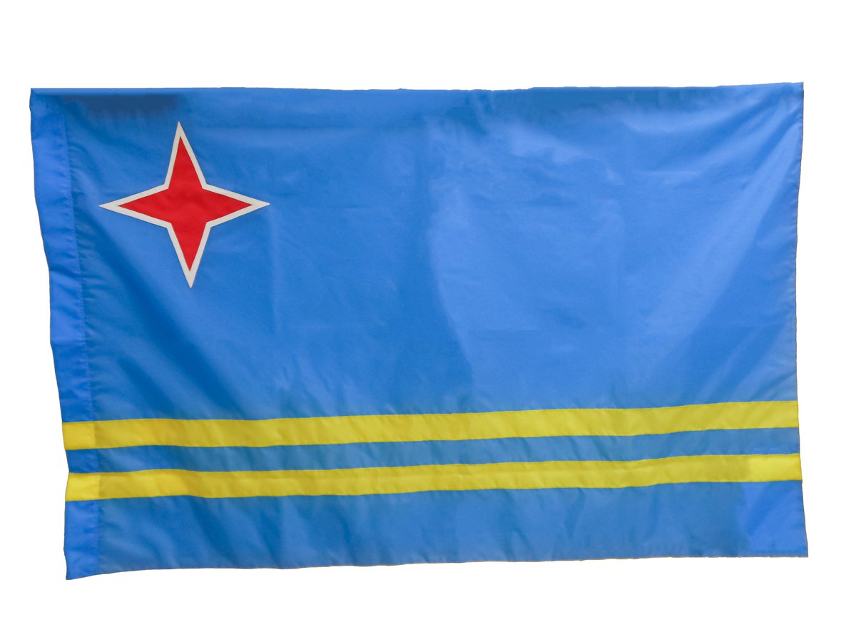 NatCapFlag's tweet photo. Did you know?

Today is National Anthem and Flag Day in Aruba. The colors on the Aruba flag have a meaning. The blue field represents the sea that surrounds Aruba.

#NationalCapitalFlag #AlexandriaVA #Flag #Flags #FunWithFlags #Vexillology #Applique #America #Aruba https://t.co/GzSukfluMN