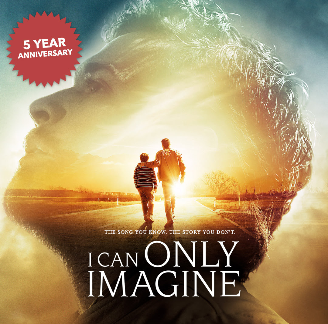 5 years ago today, I CAN ONLY IMAGINE opened in theaters. That project changed the landscape for faith-based films.

The story of Bart &amp; his father inspired audiences around the world and opened the door for Kingdom Story Company to continue creating quality faith-based content.