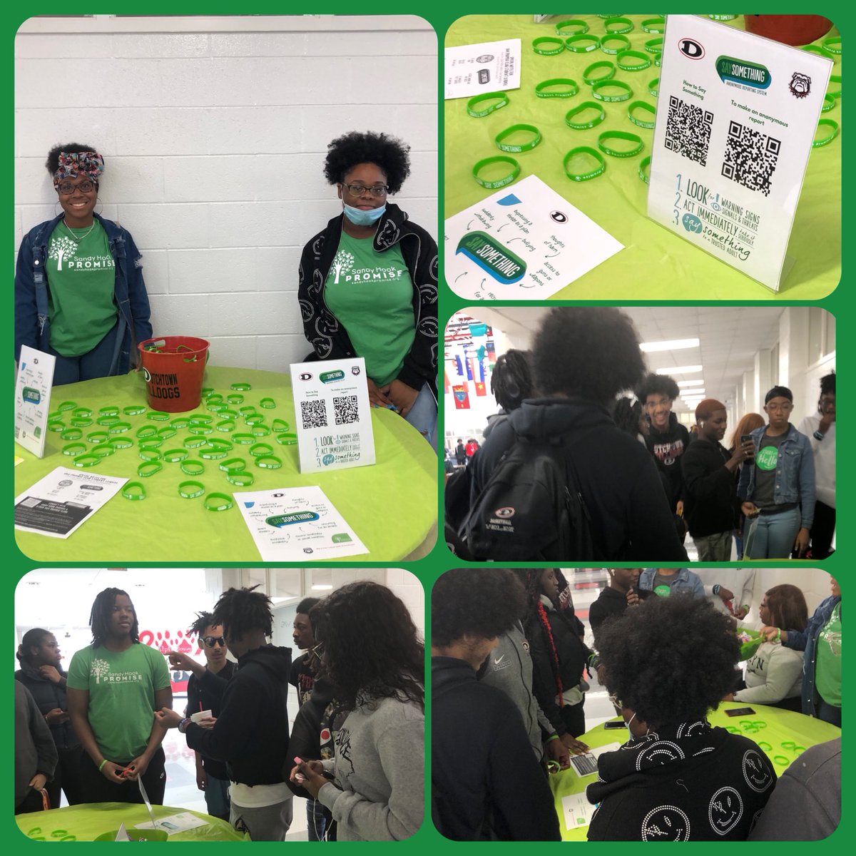 DHS Peer Meditation Team presents See Something Say Something, educating their peers on the 3 steps to say something and recognize the trusted adults in our school building.  #savepromiseclub! #sandyhookpromise