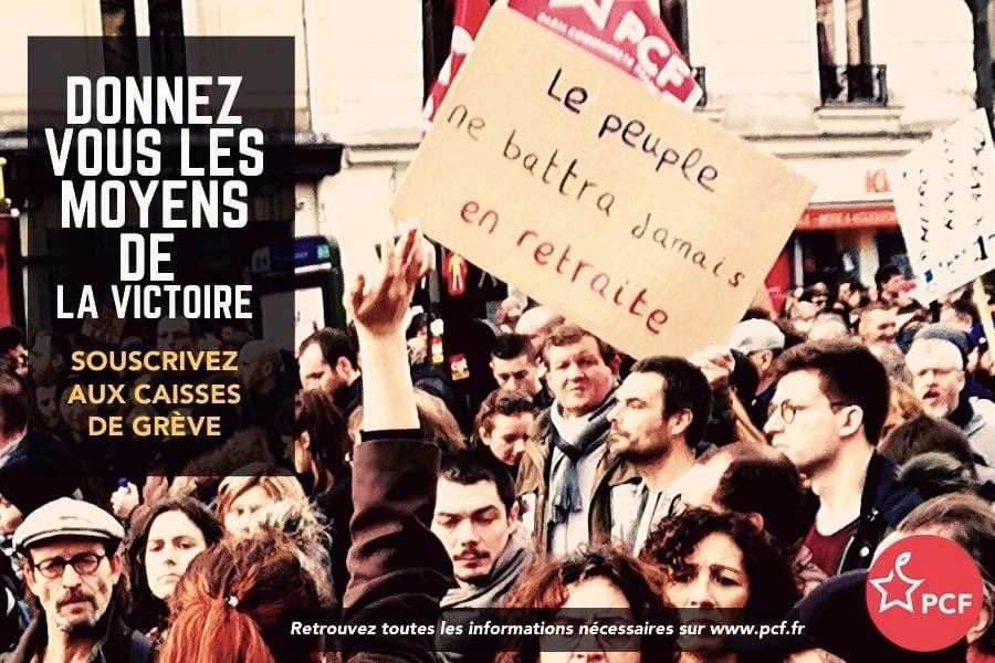 PcfDieppe's tweet photo. Ouverture d’une caisse de grève en soutien aux grévistes des demain dans locaux à Dieppe. Et rdv des lundi à 10h30 pour une nouvelle mobilisation ✊ À la fin, c’est nous qu’on va gagner ✊✊ #ReformesDesRetraites #Dieppe https://t.co/QNqdYDJQ6A