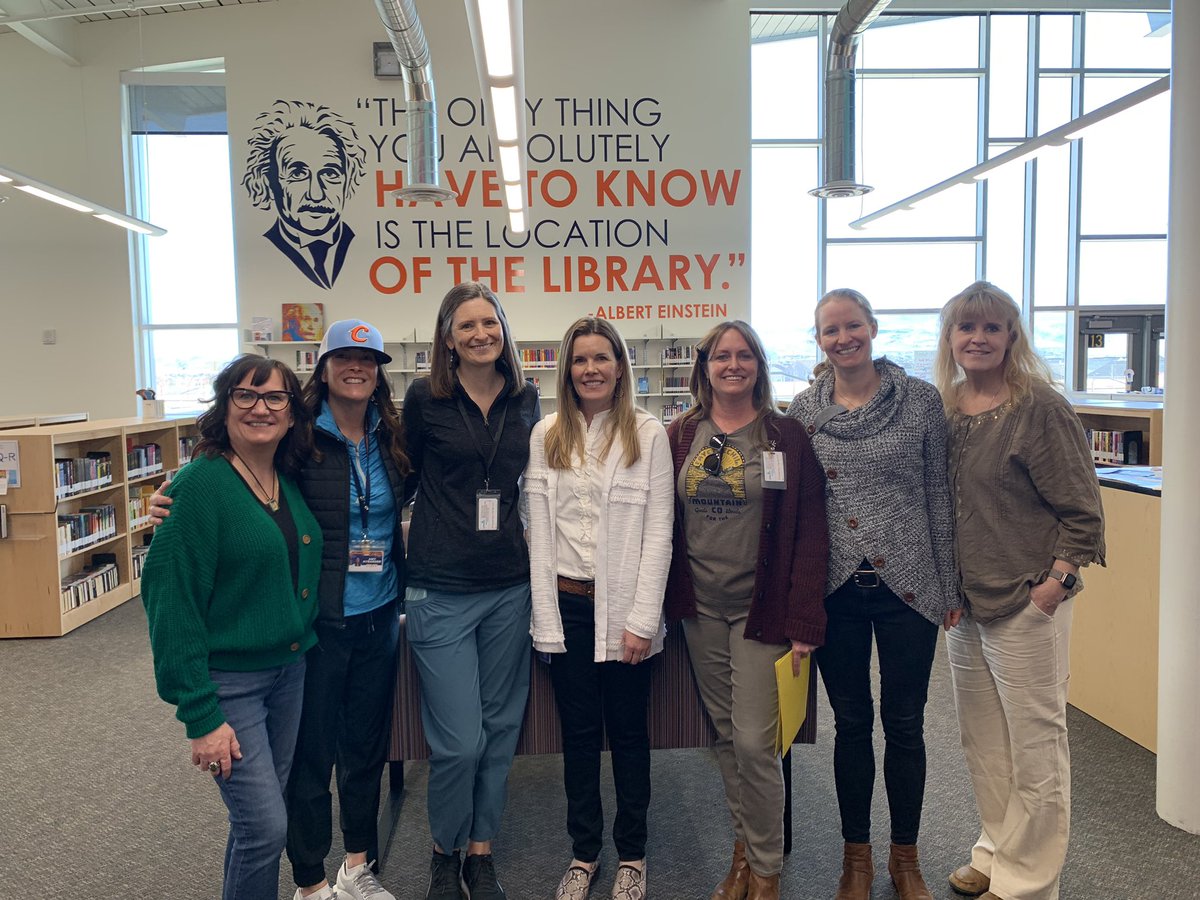 AmyHybarger's tweet photo. Loved sharing the Sky Ranch Library with these wonderful librarians from Carson & Douglas County 🥰#skyranchlibrary #wcsdlibraries https://t.co/mxSq1FyJ1K