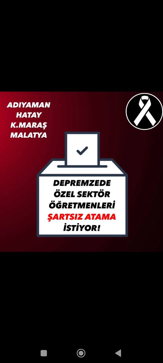 Karaomer38's tweet photo. #AfetÖzelÖgrtmnKadro bizi görmezden gelmeyin @prof_mahmutozer @RTErdogan @dbdevletbahceli https://t.co/GMMdMwP4zG