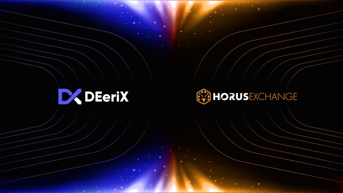 We're thrilled to announce a new partnership with @Horus_Exchange 🍇🦅

Horus Exchange - AMM #DEX with ve3,3 mechanism | Lock, vote, bribe and earn with maximum Yield. 

Collaboration breeds success! ✈️

 #DEeriX #HorusExchange #CoreDao <a href="/Coredao_Org/">Core DAO 🔶</a>