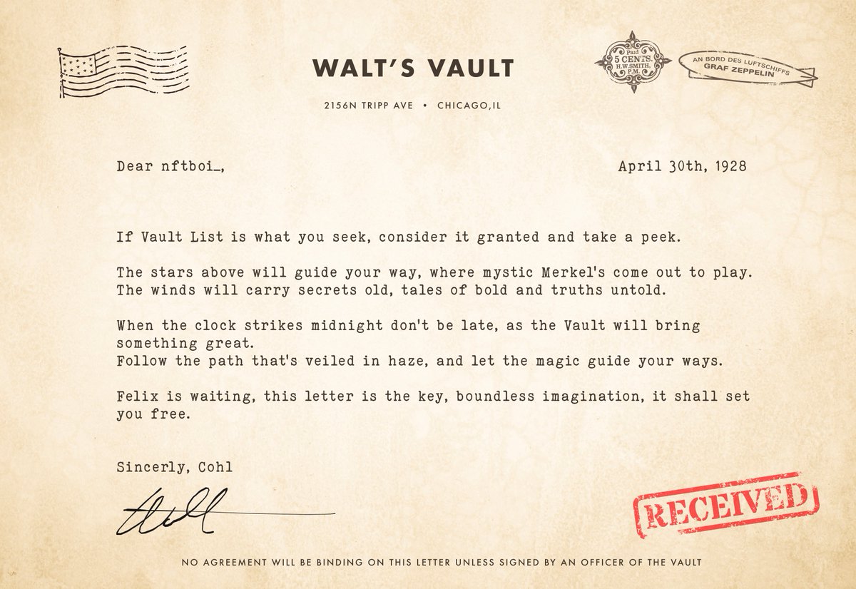 A place for Dreamers to Dream 😶‍🌫️

Thank you <a href="/Cohl_world/">Cohl World</a> &amp; @WaltsVault_NFT
