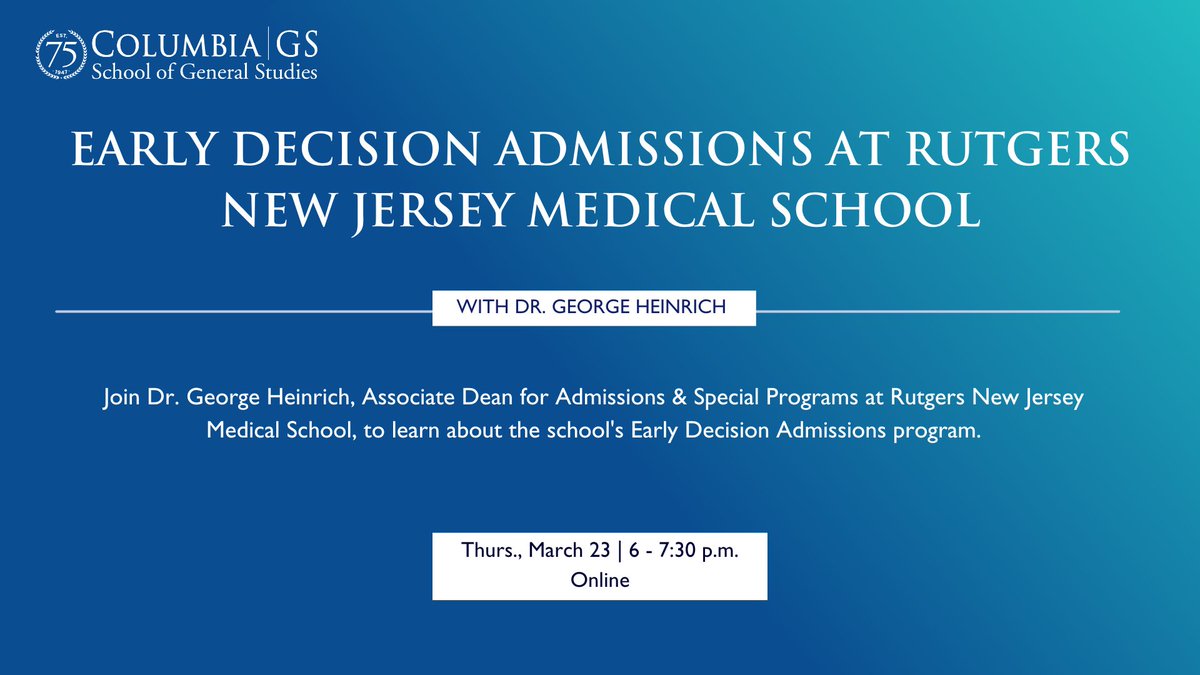 Columbia Postbac Premed tweet media