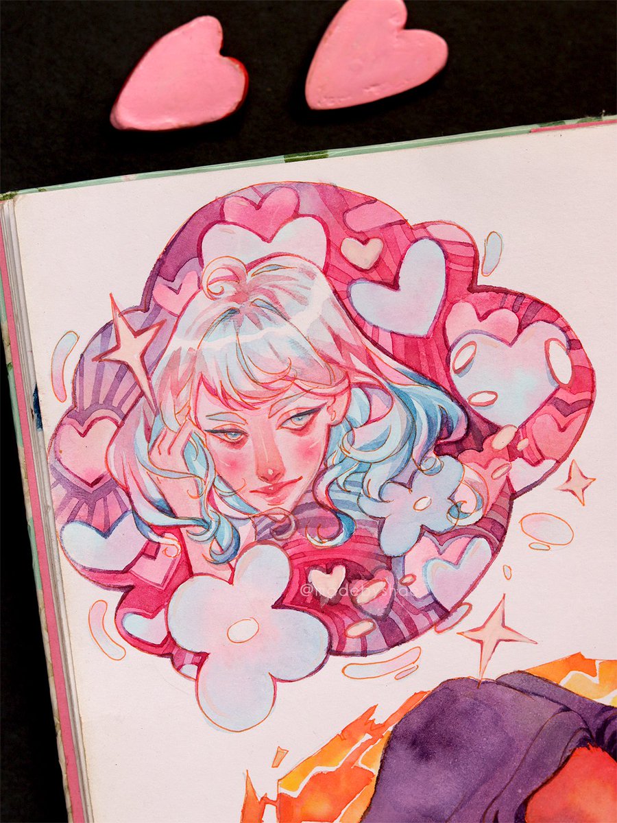 tearmizuart's tweet photo. @gillyvor Thanks for hosting! Here's mine 💙💜💖💗 https://t.co/NIwXYzciUE