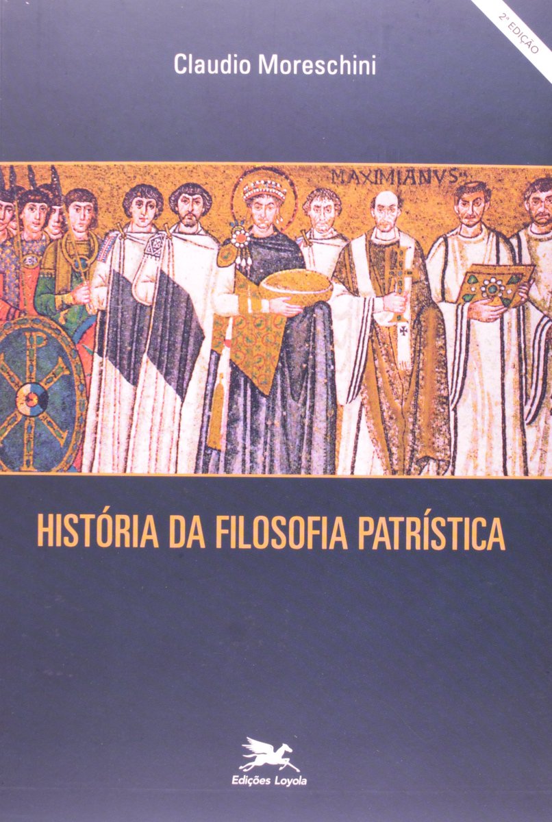 Patristico's tweet photo. História da filosofia patrística 
Indispensável para seus estudos: https://t.co/rXTOxqJj88
Edições Loyola 
Autoria: Claudio Moreschini https://t.co/Upsw9Q96EN