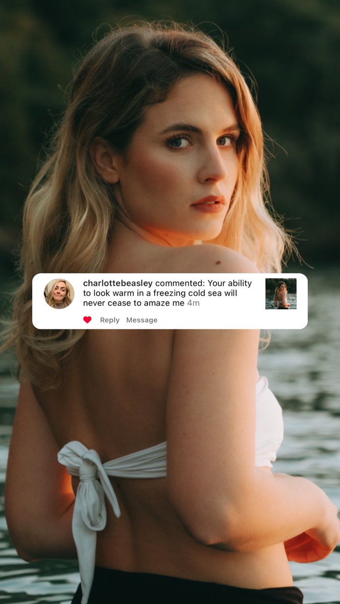 A part of my job that I never expected I’d need to nail 🥶

Feedback from friends always offers a good opportunity to feel proud ❤️ <a href="/palaeobeas/">Dr Charlotte Beasley</a> #cornwall #coldwatertherapy