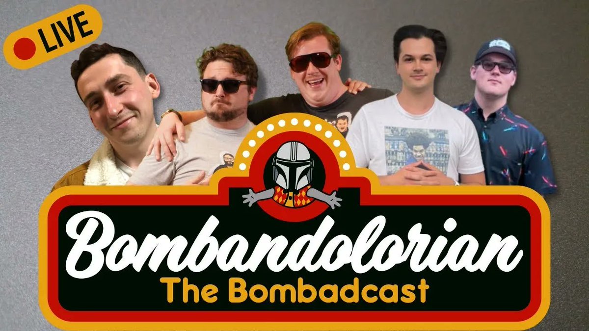 bombadcast's tweet image. TONIGHT at 8pm CST! Join @RoomeSean, @TheTreyinator, and @DanRS87 as we discuss #Chapter19 of #TheMandalorian! WOW OH WOW!

buff.ly/3Jjopwm