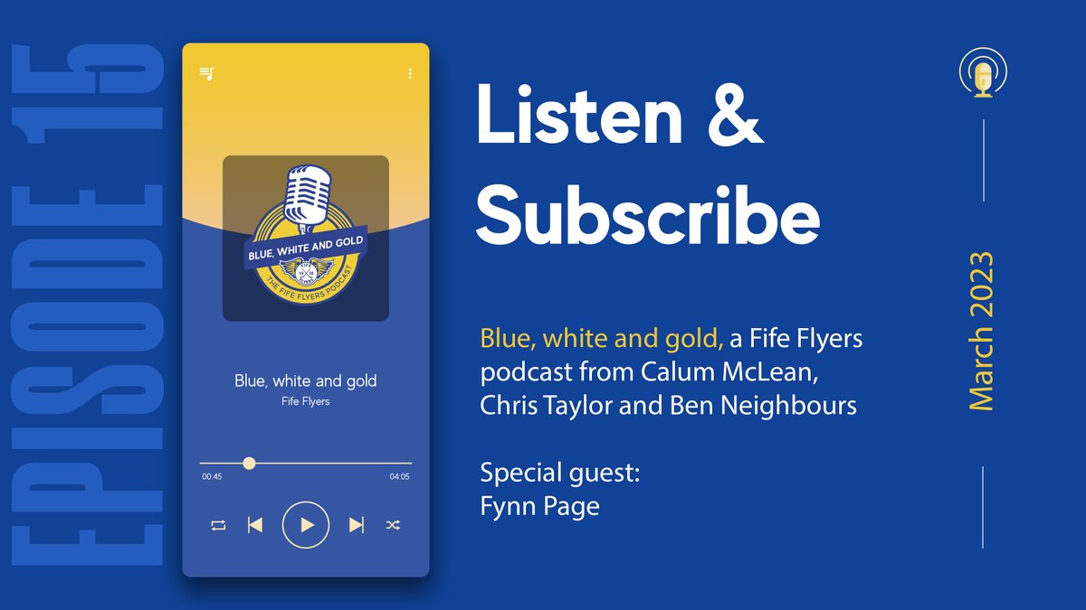 Fife Flyers on Twitter "🎧 Listen Episode 15 of the Blue, white and