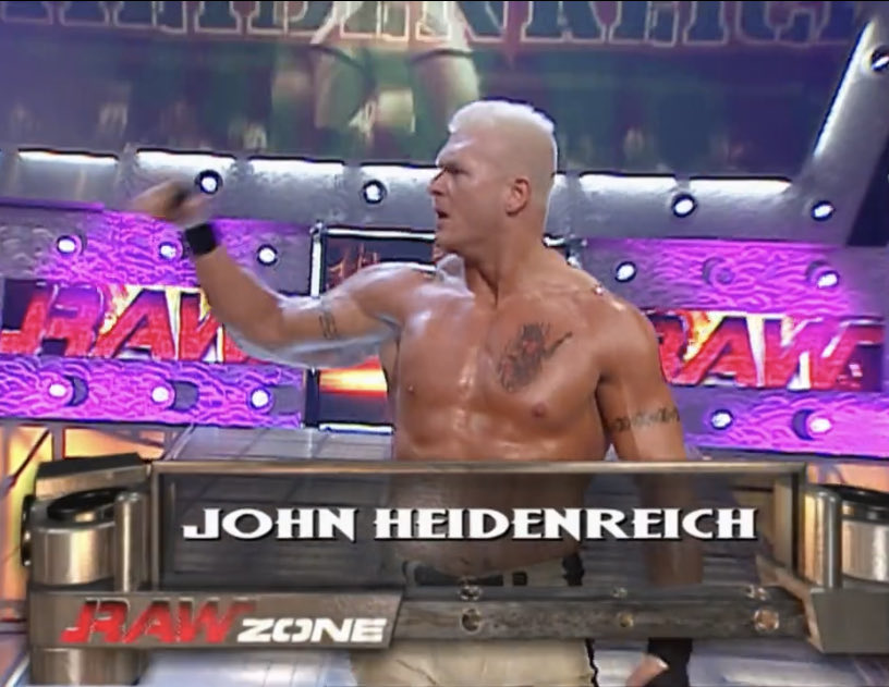 WWE Gimmicks That Just Didn’t Workout on Twitter "John Heidenreich