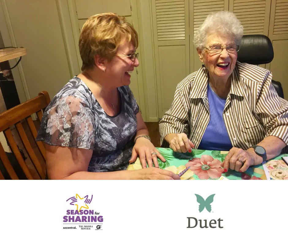 DuetAZ's tweet image. Thank you to Season for Sharing for helping us improve health, food security, and wellness for seniors by providing groceries, shopping, transportation, visits, and other free services.

Learn more: buff.ly/3YPifcR

#SFS2022 #TYTHURS