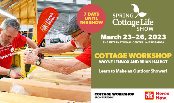 cottagelife's tweet photo. The #SpringCottageLifeShow is only a week away! Get your tickets now at https://t.co/EiLedVp5g0 https://t.co/LfdI9wfnYN