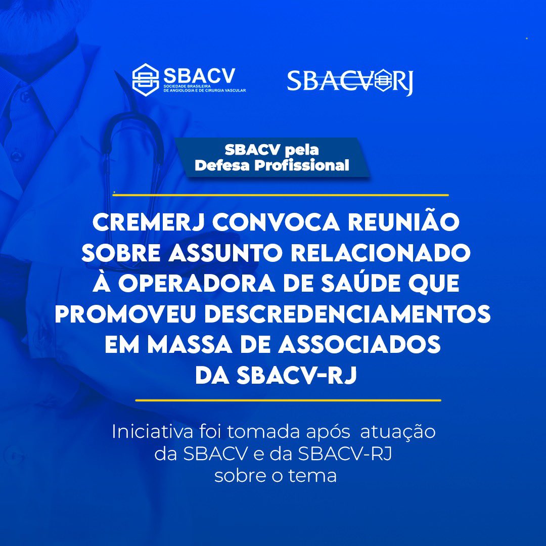 Sociedade Brasileira de Angiologia e de Cirurgia Vascular - SBACV