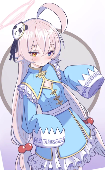 チャイナなホシノ実力不足だけど頑張りました#ブルアカ #ブルーアカイブ #BlueArchive 
