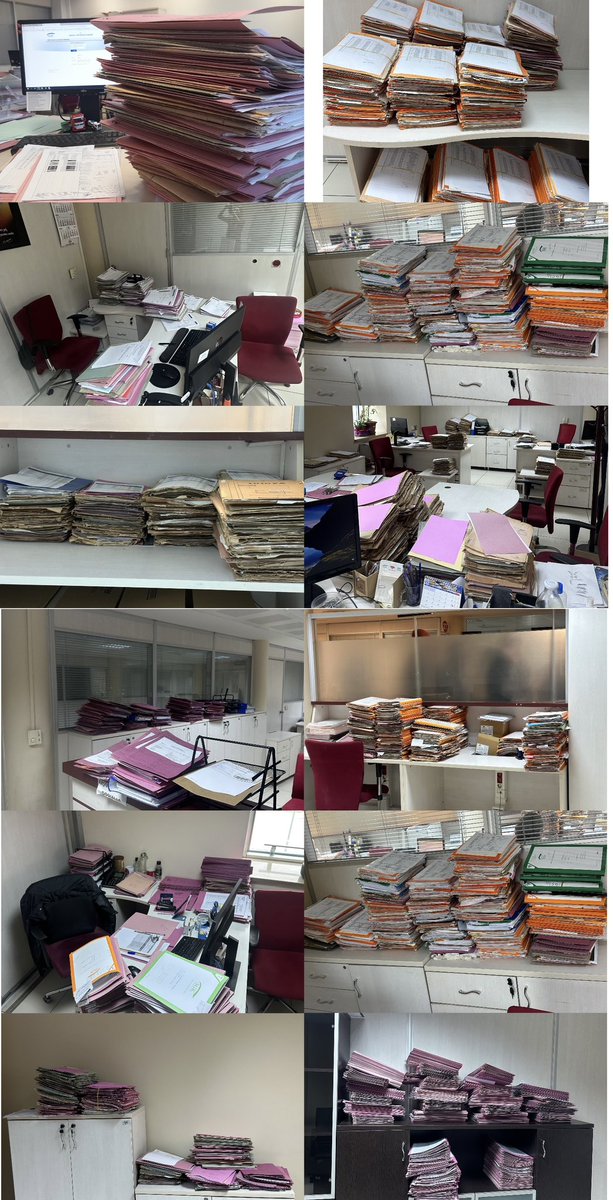 aysglerkn's tweet photo. Kurumlardaki servislerim neredeyse hepsi bu halde. Memurundan Şefine, şefinden Müdür yardımcısına, müdürüne kadar herkes elinden gelenin fazlasını yapıyor mağduriyet yaşanmaması için. Çünkü #SGKMemuru her zamanki gibi vatandaşa durmadan hizmet veriyor https://t.co/UXUdHtHqYN