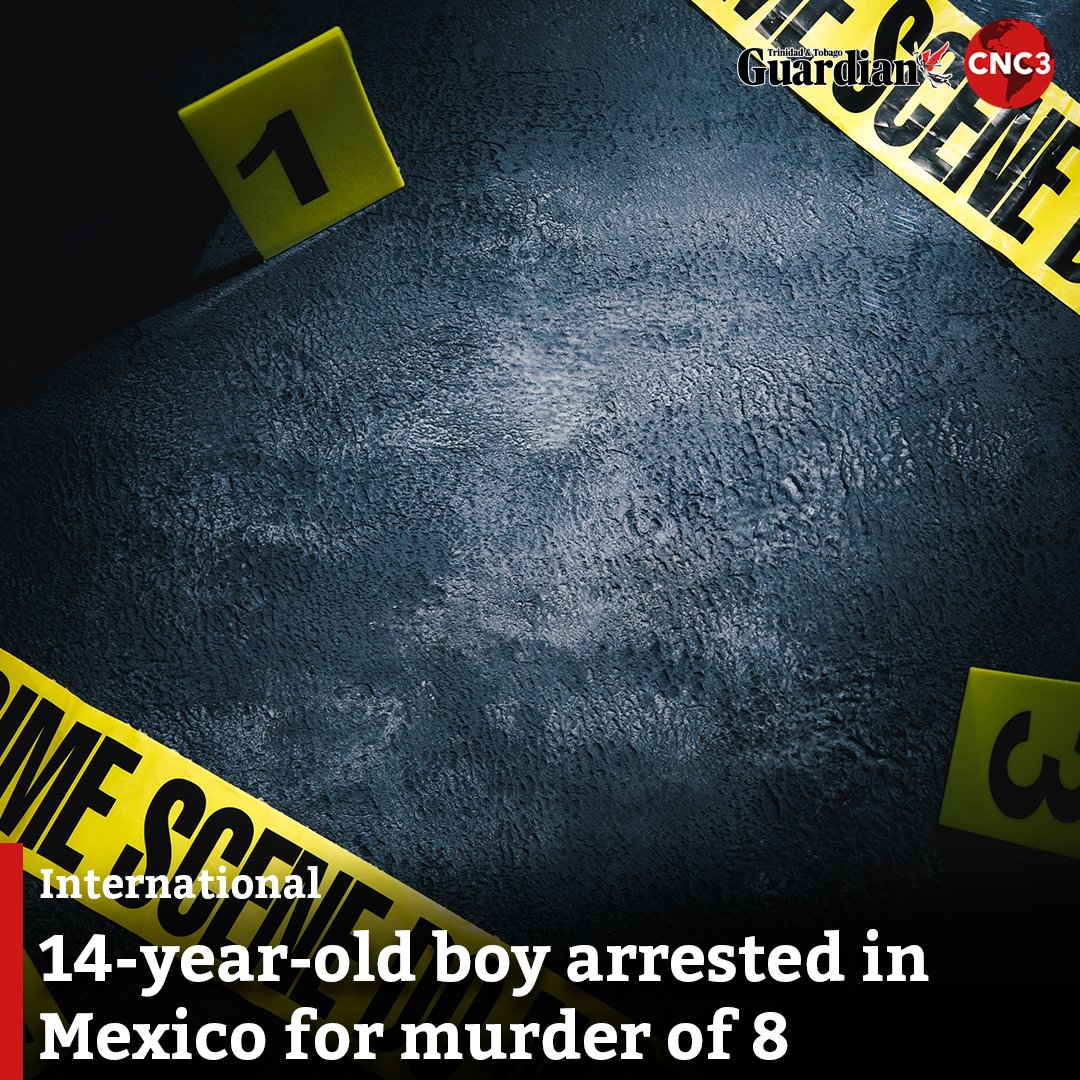 CNC3TV on Twitter "Mexican authorities have arrested a 14yearold boy