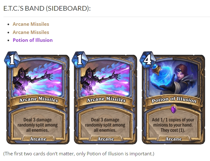 Hearthstone Top Decks💙 on Twitter "(Wild) GeerYangQue's 87 Legend