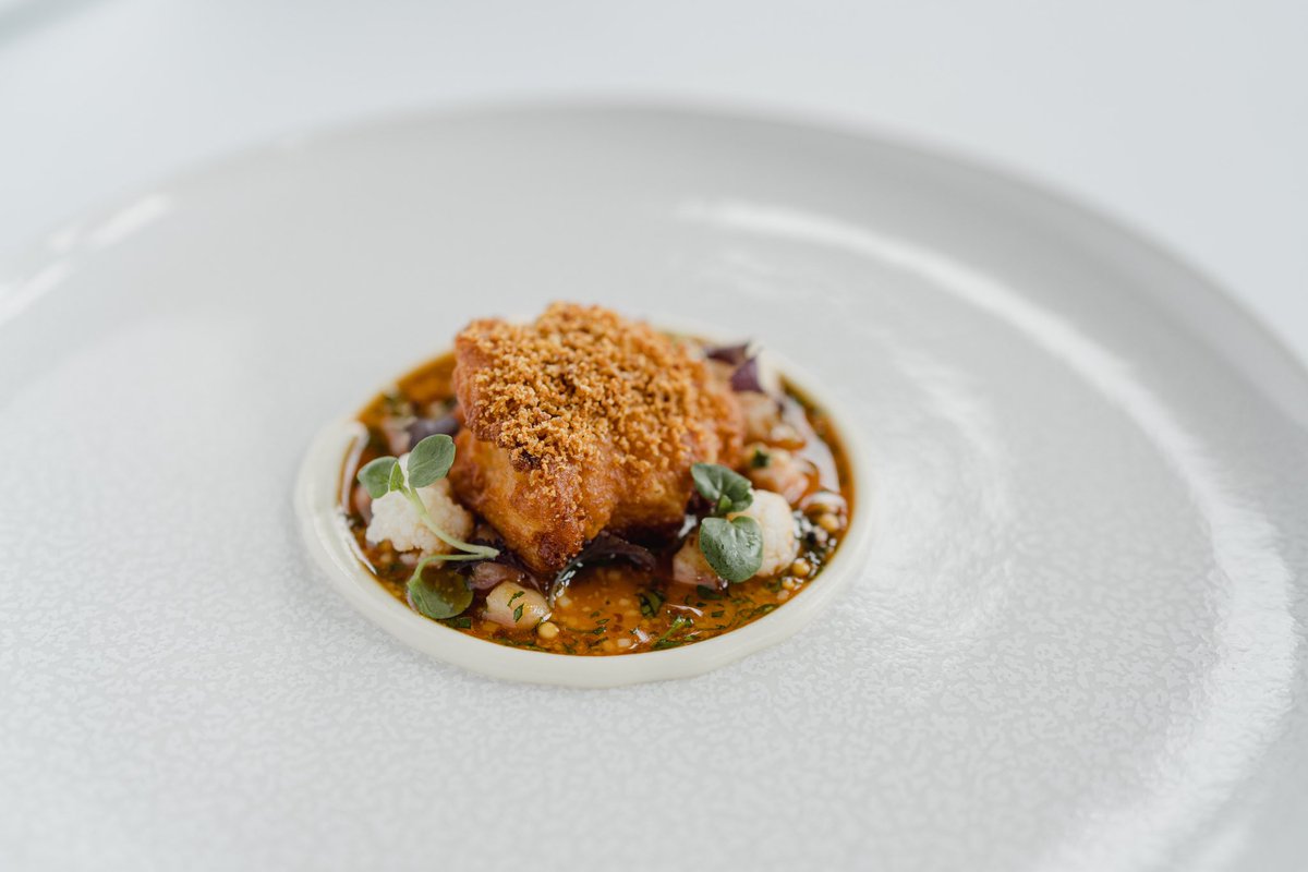 A favourite from our current menu! Veal sweetbread, cauliflower and pickled mustard.

#NumberOne #TheBalmoral #RoccoForteHotels #RoccoForteFriends #BalmoralMoments #EdinburghRestaurants #AARosette #Michelin #LaListe #FineDining