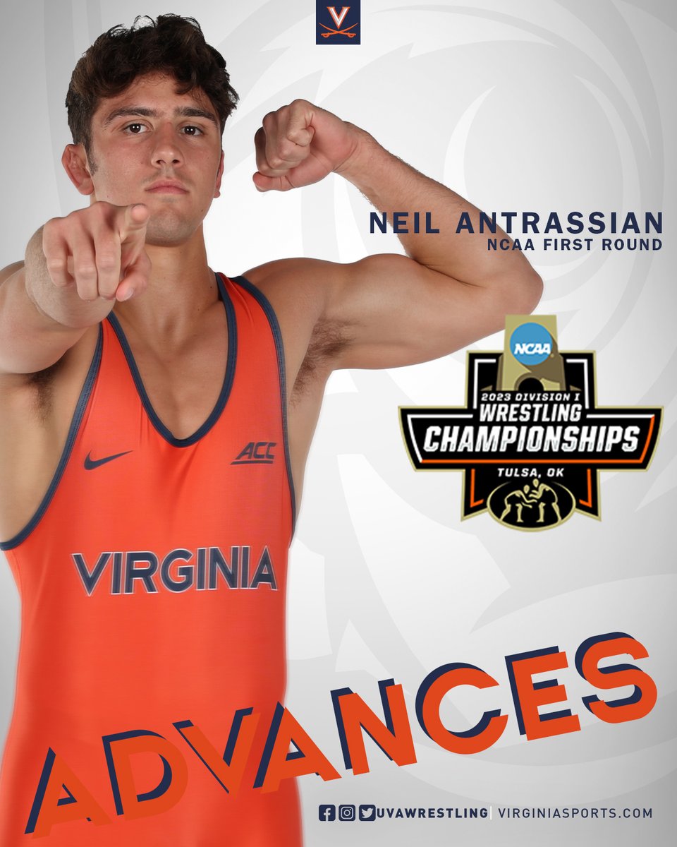 184 R1 | That's a W for Neil Antrassian!

He makes his move in the third and takes the 11-6 decision over No. 13 seed Lenny Pinto of Nebraska!

#GoHoos | #TheVirginiaWay