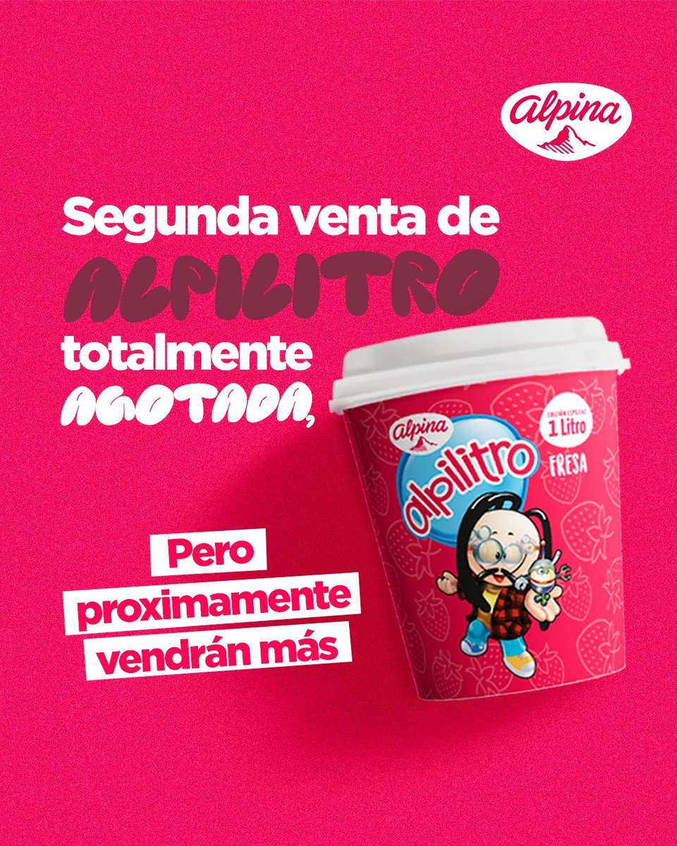 PorQueTendenCol's tweet photo. "Alpilitro"

Porque la segunda etapa de venta del producto fue SOLD OUT. https://t.co/j0WtDMqzk1