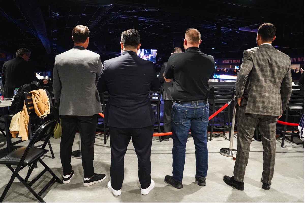 Jersey Swap 🤝

We're proud to support Arizona Warrior Hockey - a nonprofit dedicated to injured and disabled US Military Veterans who have served our country and play hockey. Xavier, Doan, and Biz recently had the opportunity to swap jerseys with this amazing organization.