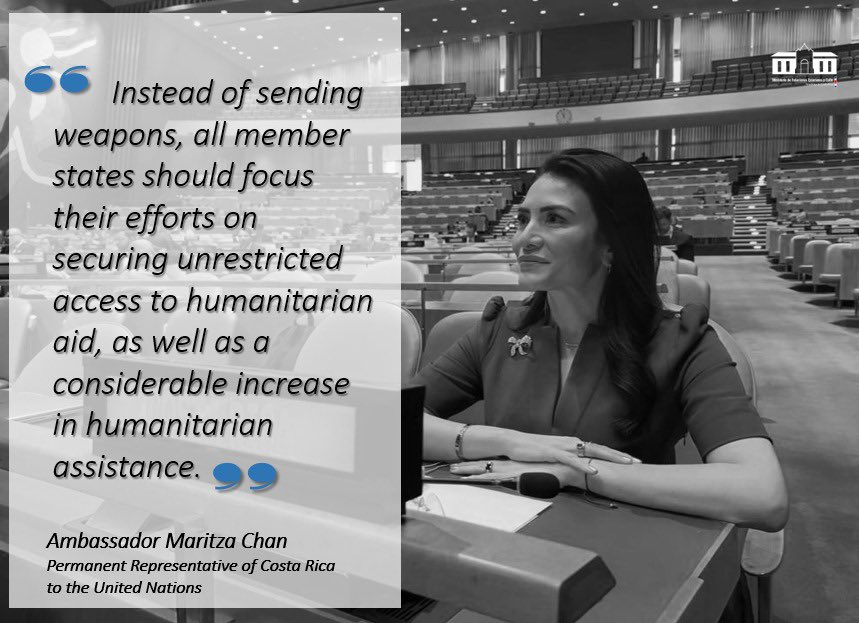 CostaRicaONU's tweet photo. Even in the face of the extremely severe humanitarian situation in Myanmar, according to @SIPRIorg’s latest report on the international arms trade, seven-member States have supplied weapons to the Junta in the last five years. https://t.co/5T1kI21YI2