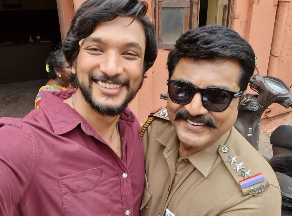 filmistreet's tweet photo. That's a wrap for #Criminal    

Investigation in progress…

Starring @Gautham_Karthik @realsarathkumar l @raveena116
#filmistreet 

A @SamCSmusic Musical 
Dir @Dhaksina_MRamar 
Dop @prasannadop 
Editor @eforeditor
Prod by @parsapictures &amp; @BigPrintoffl 

@DoneChannel1 https://t.co/Tngc5rKHMs