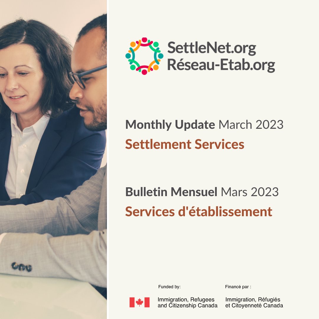 <a href="/SettleNet/">SettleNet.org</a> Monthly Updates Issue 40 • March, 2023 | Maintenant disponible: Bulletin Mensuel Publication 40 • Mars, 2023 - mailchi.mp/settlenet/sett…