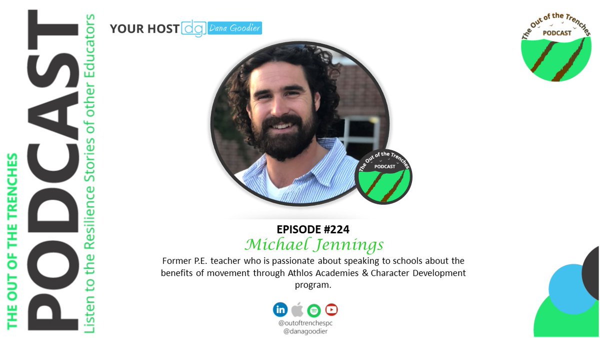 OutofTrenchespc's tweet photo. Read the #show notes of the latest #podcast episode with Athlos Leadership Academy #speaker and #curriculumdeveloper @THEschmike @danagoodier 
https://t.co/lK4oqTVCGT https://t.co/uLyUeDirf7