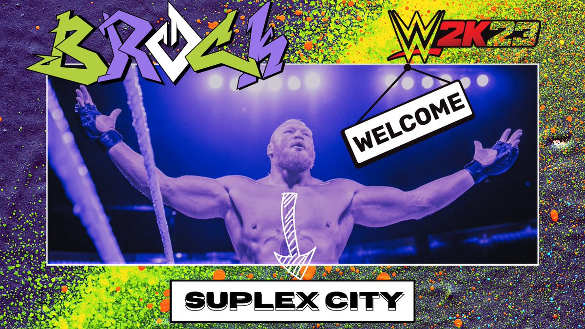 GSUsquad's tweet photo. En grand amateur de CATCH @WWE et de Brock Lesnar pour le dernier @WWEgames il fallait faire une intro FAN VERSION pour @BrockLesnar
C est sur la chaîne les amoureux de #wwe.
J'attends vos avis et dire ce que vous avez pensé. 
➡️ https://t.co/eiq3dM2uQ1 https://t.co/hvRu4J3G82