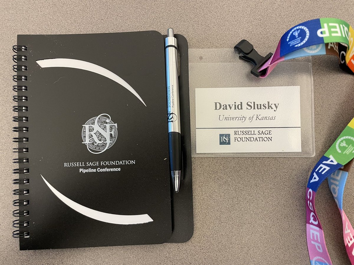 David Slusky (@davidslusky) on Twitter photo An honor to be at the <a href="/RussellSageFdn/">Russell Sage Foundation</a> <a href="/gatesfoundation/">Gates Foundation</a> Conference for Pipeline Grantees & present my work w/ <a href="/analisapackham/">Analisa Packham</a> on Medicaid & recidivism.
<a href="/TrevonDLogan/">Dr. Trevon D Logan</a> <a href="/LauraCuesta_/">Laura Cuesta</a> <a href="/haroldpollack/">Harold Pollack</a> <a href="/sjglauser/">Stephen Jinho Glauser</a> <a href="/DrDHud/">Darrell Hudson</a> <a href="/mc_lens/">Michael Lens</a> <a href="/dwschanz/">Diane Schanzenbach</a> <a href="/ashley_muchow/">Ashley Muchow</a> <a href="/Ericka_Weathers/">Ericka (Wiggins) Weathers</a> & many more! An honor to be at the <a href="/RussellSageFdn/">Russell Sage Foundation</a> <a href="/gatesfoundation/">Gates Foundation</a> Conference for Pipeline Grantees & present my work w/ <a href="/analisapackham/">Analisa Packham</a> on Medicaid & recidivism.
<a href="/TrevonDLogan/">Dr. Trevon D Logan</a> <a href="/LauraCuesta_/">Laura Cuesta</a> <a href="/haroldpollack/">Harold Pollack</a> <a href="/sjglauser/">Stephen Jinho Glauser</a> <a href="/DrDHud/">Darrell Hudson</a> <a href="/mc_lens/">Michael Lens</a> <a href="/dwschanz/">Diane Schanzenbach</a> <a href="/ashley_muchow/">Ashley Muchow</a> <a href="/Ericka_Weathers/">Ericka (Wiggins) Weathers</a> & many more!
