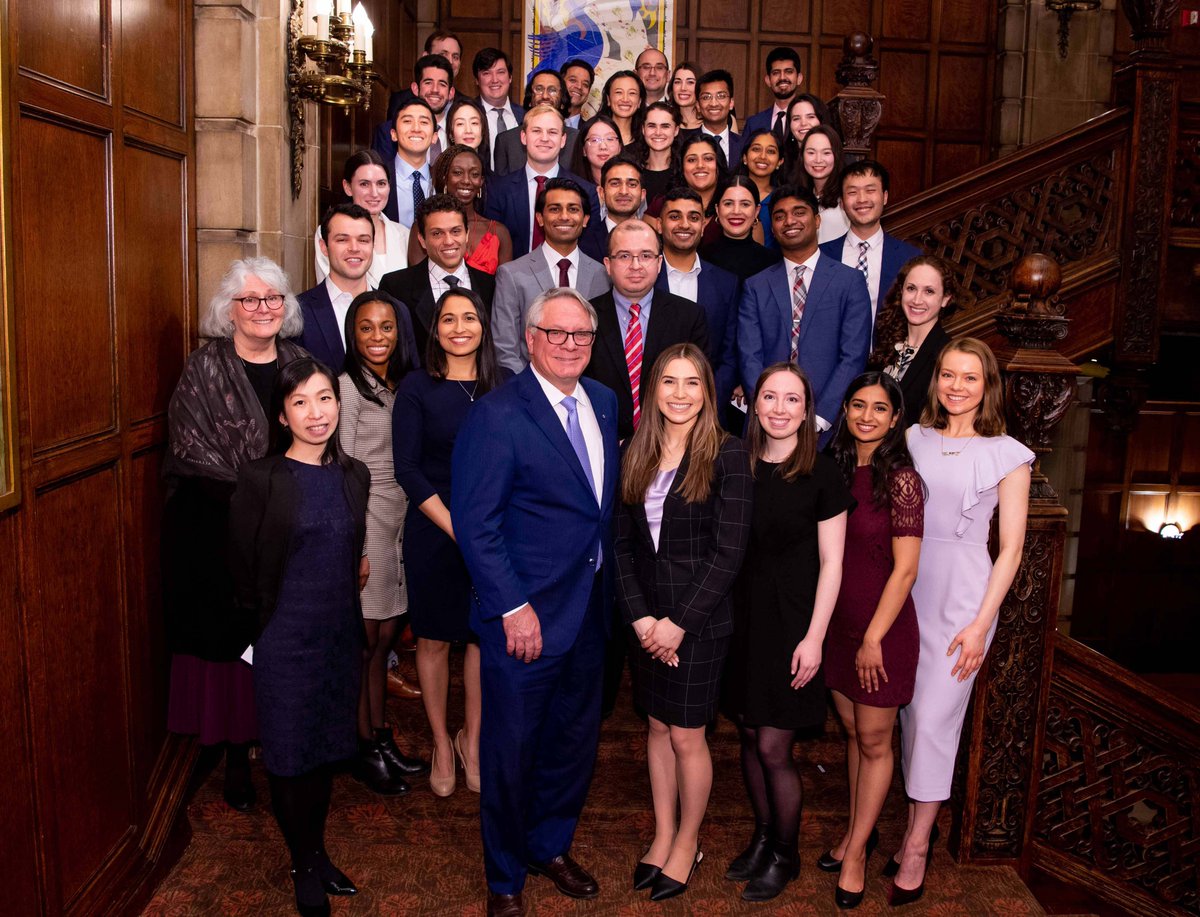 Congratulations to the exceptional <a href="/NUfeinbergMed/">Northwestern Feinberg School of Medicine</a> students, residents, fellows and faculty who who were inducted into the <a href="/AOA_society/">Alpha Omega Alpha</a> yesterday! And many thanks to Douglas E. Vaughan, MD, Dept of Medicine Chair, who served as this year's AOA speaker.