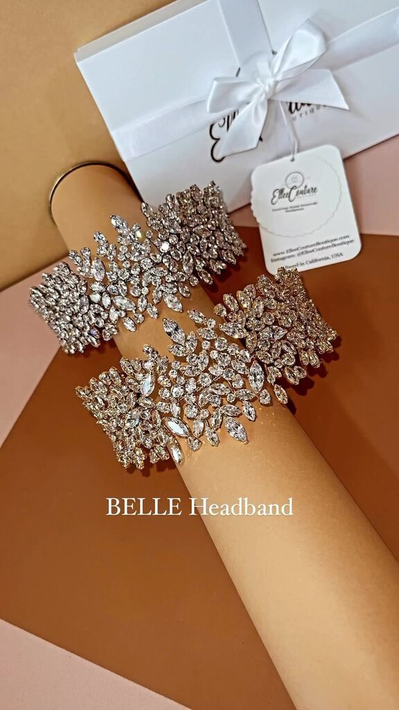 Find your perfect Ellee Headpieces & Jewelry! 

Shop Website 
ift.tt/gqL9suS

📍California - 
Most Luxurious Swarovski Headbands - Crowns & Tiaras 

Join the Thousands of Brides & Become an Ellee Bride!!

#bridalheadpiece #bridalheadband #bridal… instagr.am/reel/Cp3Di0eLL…